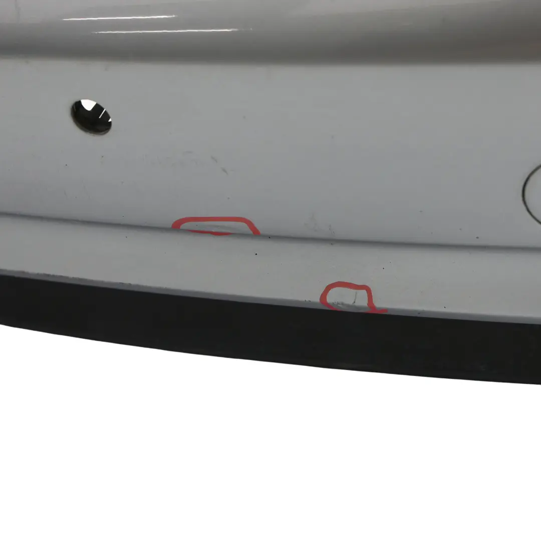 Bumper Trim Panel Cover Tornado Grey Metallic - X7P to Audi A4 B8 Avant Rear with Part number 8K9807067A Audi A4 B8 Avant Rear Bumper Trim Panel Cover Tornado Grey Metallic - X7P - SKU 8K9807067A-TOG - Part number 8K9807067A