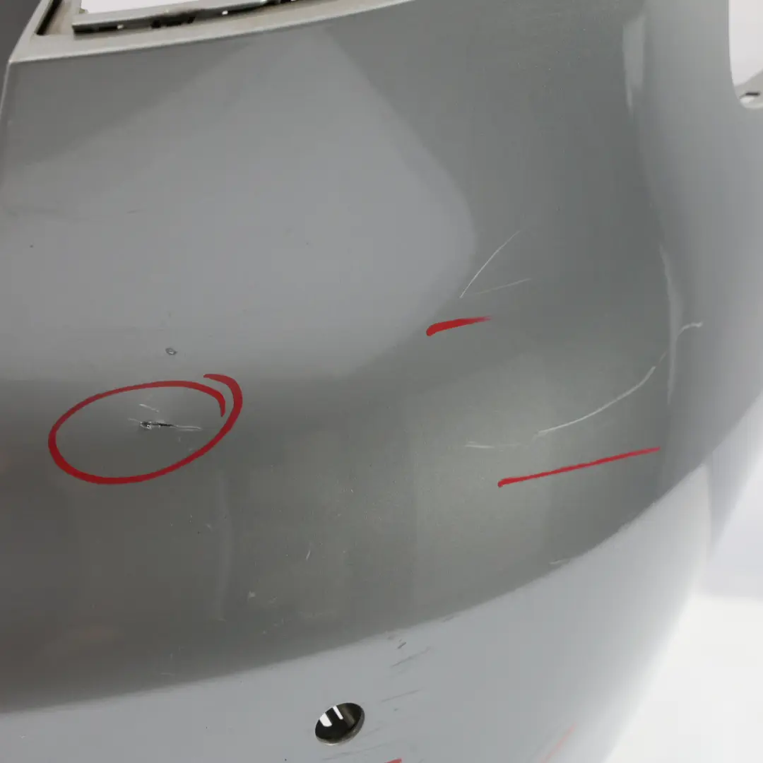 Bumper Trim Panel Cover Tornado Grey Metallic - X7P to Audi A4 B8 Avant Rear with Part number 8K9807067A Audi A4 B8 Avant Rear Bumper Trim Panel Cover Tornado Grey Metallic - X7P - SKU 8K9807067A-TOG - Part number 8K9807067A