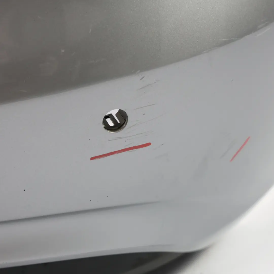 Audi A4 B8 Avant Rear Bumper Trim Panel Cover Tornado Grey Metallic - X7P - SKU 8K9807067A-TOG - Part number 8K9807067A
