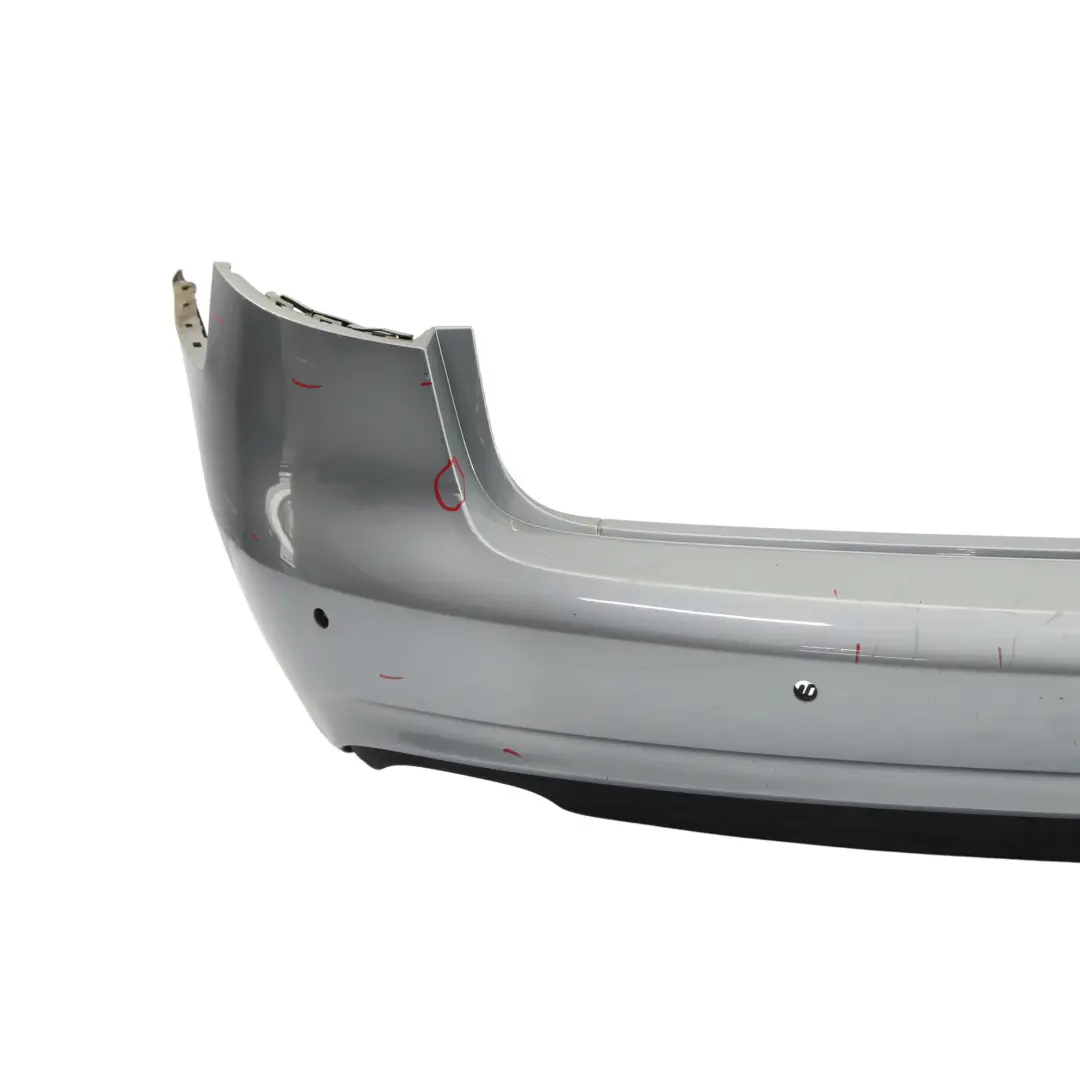 Audi A4 B8 Avant Rear Bumper Trim Panel Cover Tornado Grey Metallic - X7P - SKU 8K9807067A-TOG - Part number 8K9807067A