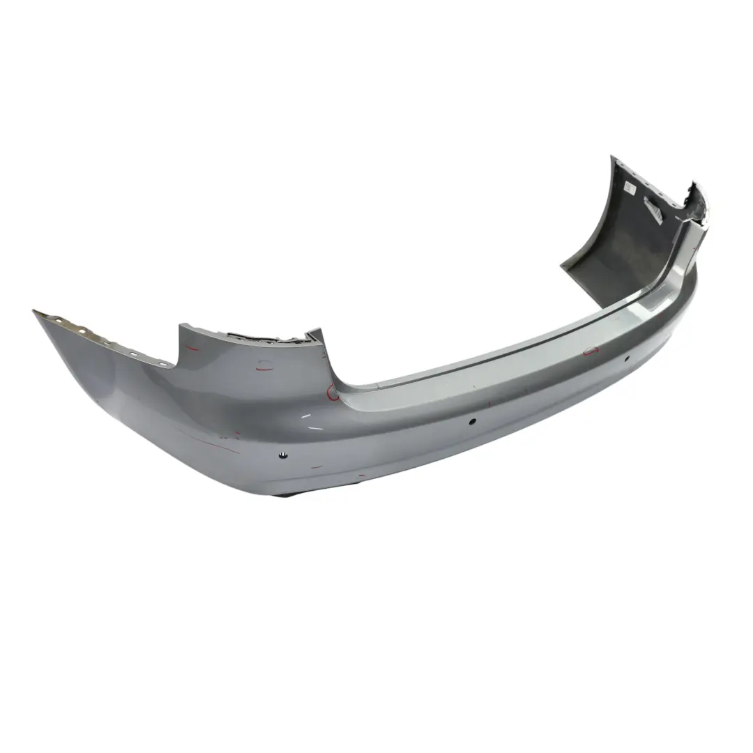 Audi A4 B8 Avant Rear Bumper Trim Panel Cover Tornado Grey Metallic - X7P - SKU 8K9807067A-TOG - Part number 8K9807067A