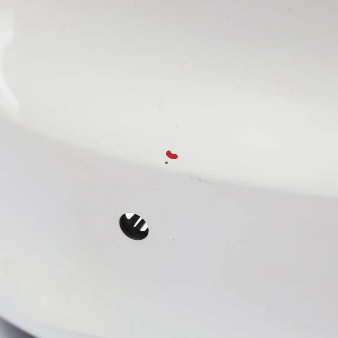 Audi A4 B8 Avant Rear Bumper Trim Panel Cover Ibis White - Y9C - SKU 8K9807067C-IWH - Part number 8K9807067C