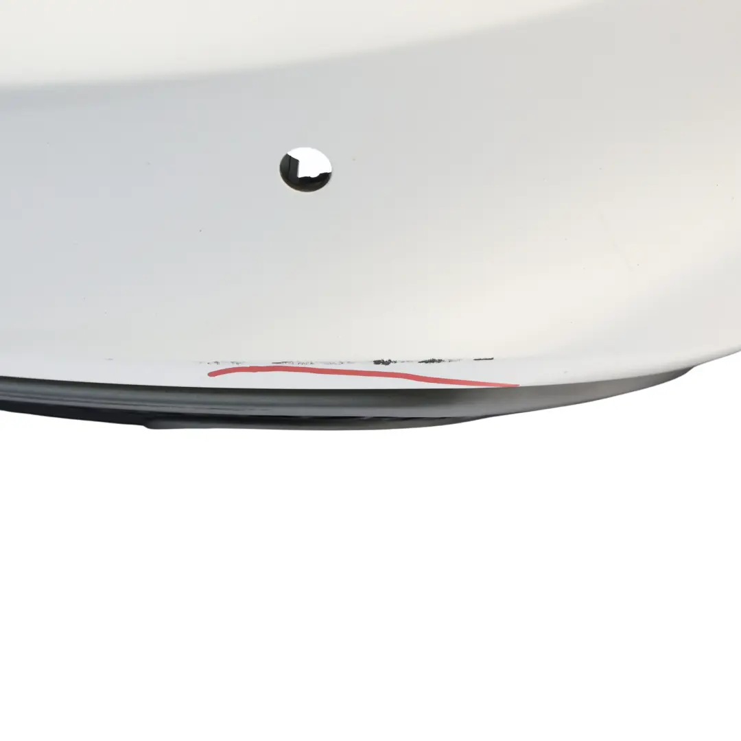 Audi A4 B8 Avant Rear Bumper Trim Panel Cover Ibis White - Y9C - SKU 8K9807067C-IWH - Part number 8K9807067C