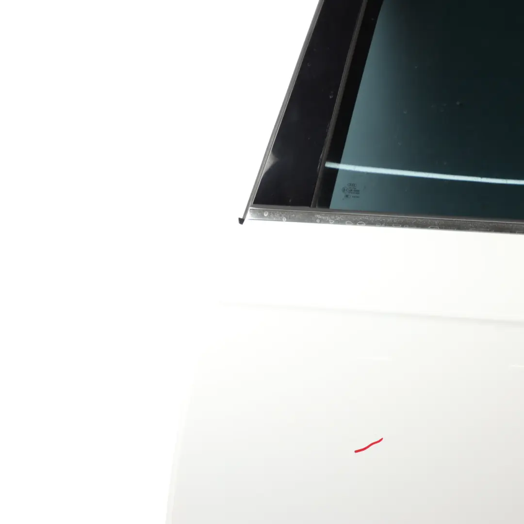 Audi A4 B8 Avant Rear Door Left N/S Ibis White - Y9C - SKU 8K9833051D-IWH - Part number 8K9833051D