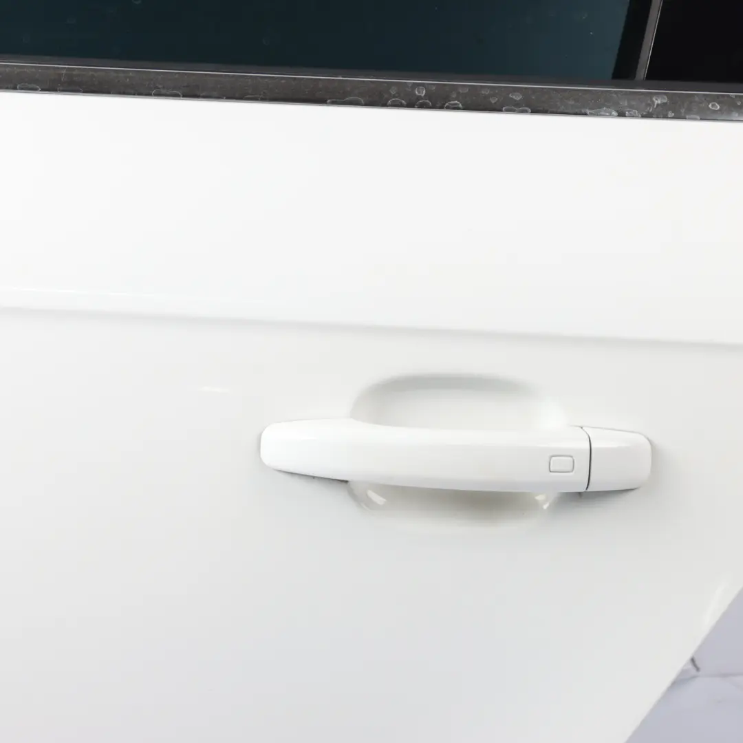 Door Left N/S Ibis White - Y9C to Audi A4 B8 Avant Rear with Part number 8K9833051D Audi A4 B8 Avant Rear Door Left N/S Ibis White - Y9C - SKU 8K9833051D-IWH - Part number 8K9833051D