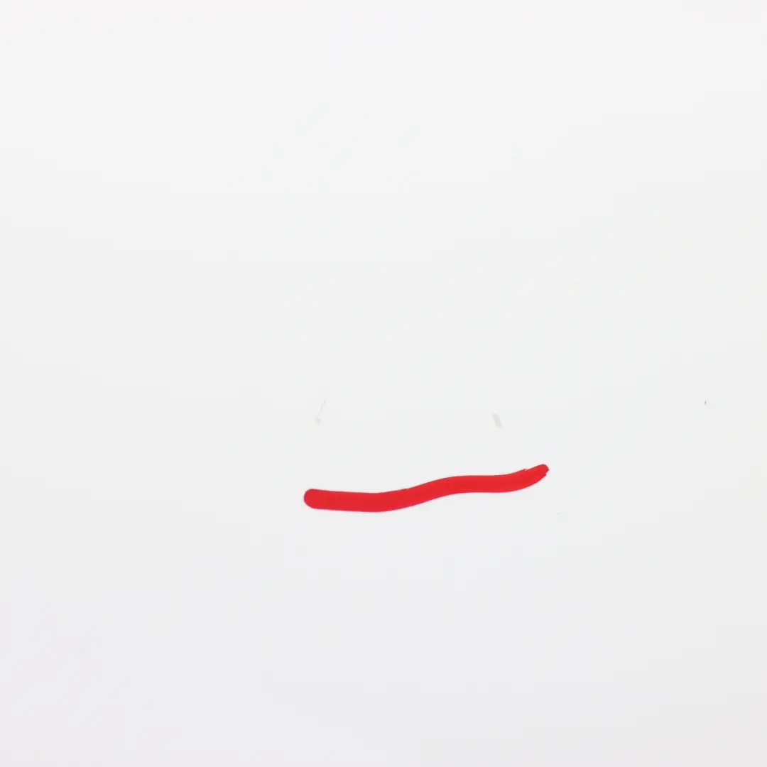 Audi A4 B8 Avant Rear Door Left N/S Ibis White - Y9C - SKU 8K9833051D-IWH - Part number 8K9833051D