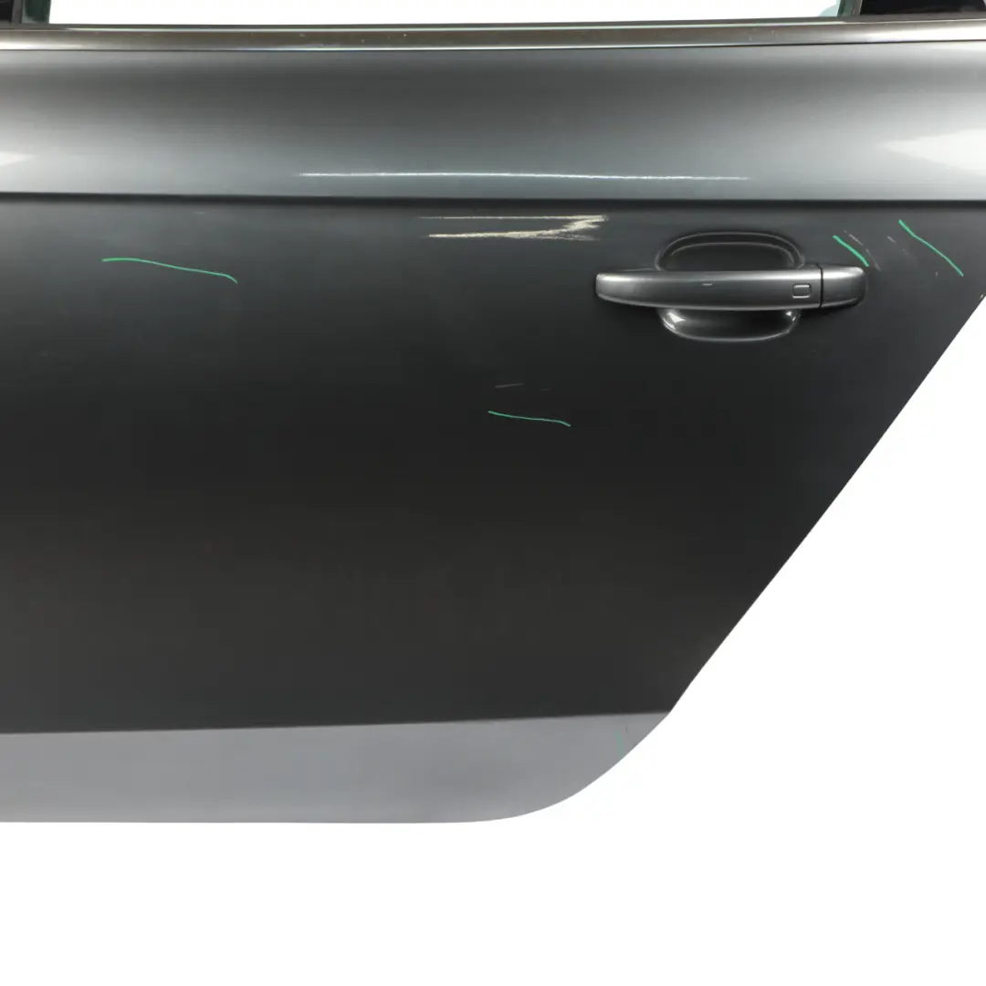 Door Left N/S Monsoon Grey Metallic - X7R to Audi A4 B8 Avant Rear with Part number 8K9833051D Audi A4 B8 Avant Rear Door Left N/S Monsoon Grey Metallic - X7R - SKU 8K9833051D-MOG - Part number 8K9833051D