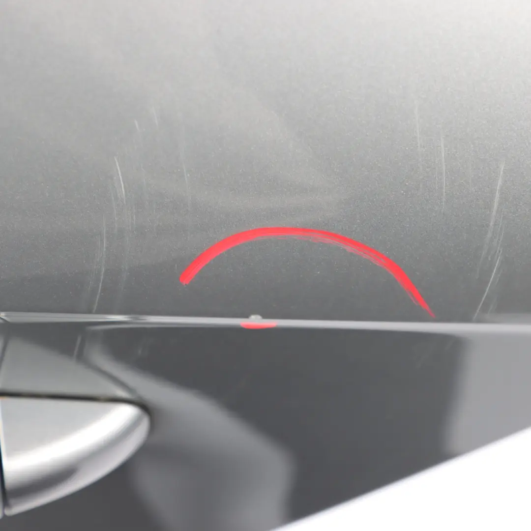 Audi A4 B8 Avant Rear Door Left N/S Tornado Grey Metallic - X7P - SKU 8K9833051D-TOG - Part number 8K9833051D