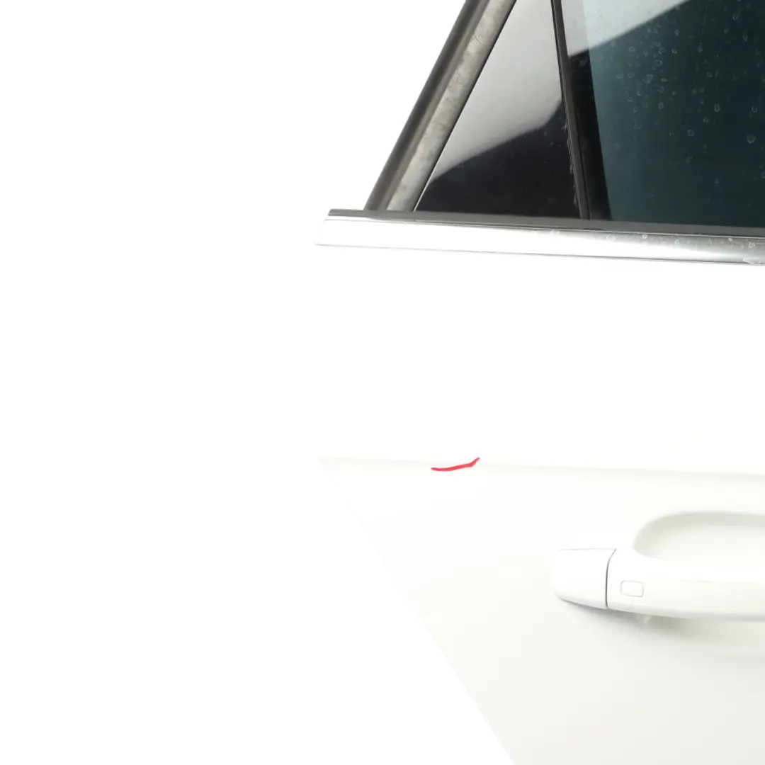 Audi A4 B8 Avant Rear Door Right O/S Ibis White - Y9C - SKU 8K9833052D-IWH - Part number 8K9833052D