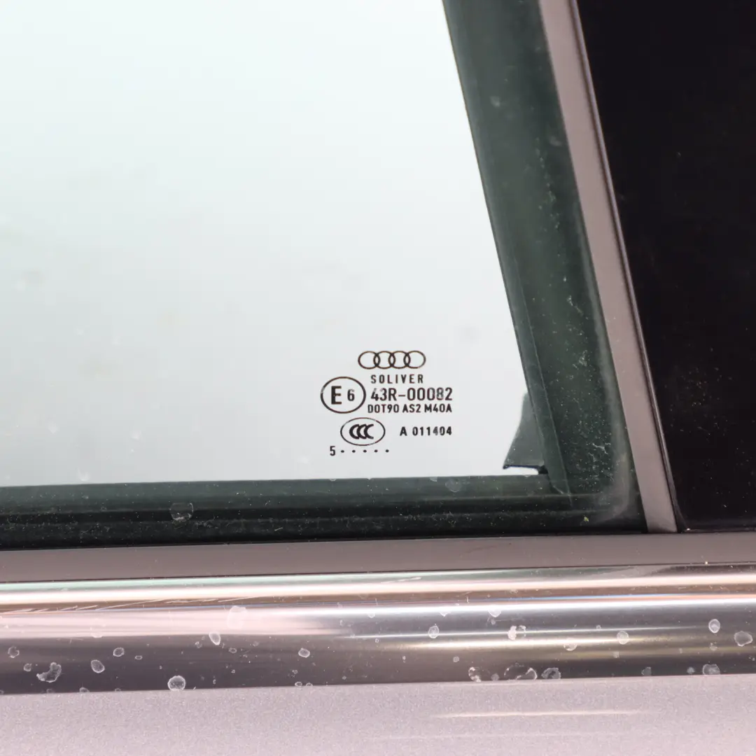 Audi A4 A8 Avant Rear Door Right O/S Tornado Grey Metallic - X7P - SKU 8K9833052D-TOG - Part number 8K9833052D