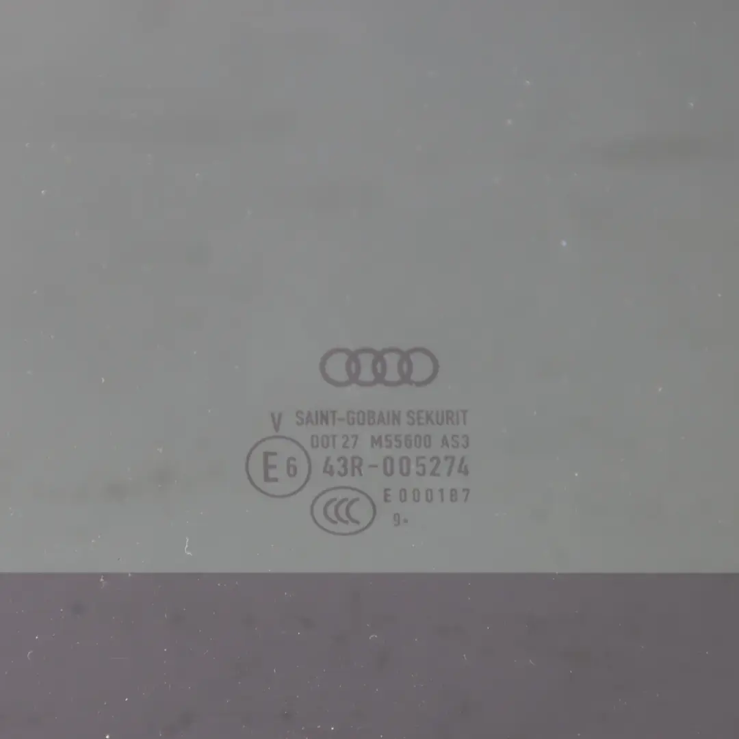 Panoramic Window Glass Glazing Sunroof Tinted AS3 to Audi A4 S4 B8 with Part number 8K9877071 Audi A4 S4 B8 Panoramic Window Glass Glazing Sunroof Tinted AS3 - SKU 8K9877071 - Part number 8K9877071