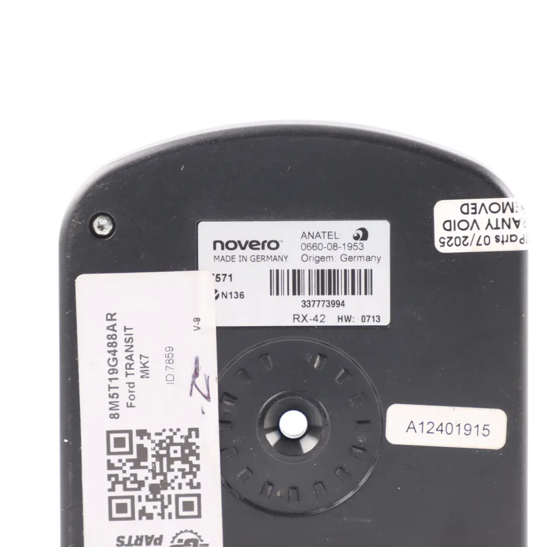 Bluetooth Voice Module Unit Control ECU to Ford Transit Mk7 with Part number 8M5T19G488AR Ford Transit Mk7 Bluetooth Voice Module Unit Control ECU - SKU 8M5T19G488AR - Part number 8M5T19G488AR