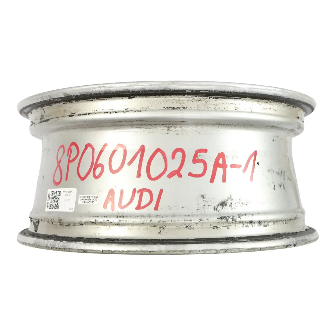 Audi A3 8P Cerchio In Lega Argento 16" 6,5J ET:50 - SKU 8P0601025A-1 - Numero di parte 8P0601025A