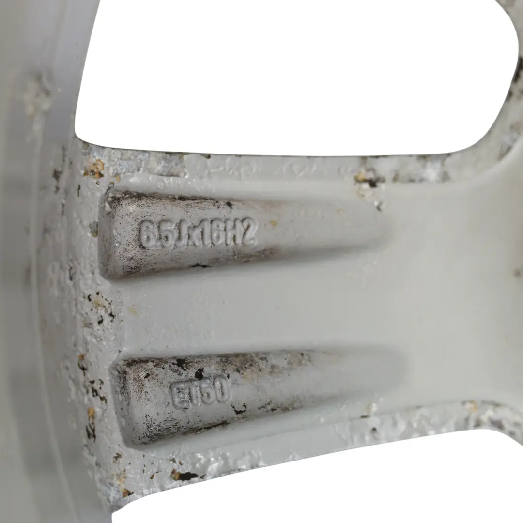 Audi A3 8P Felga Aluminiowa Srebrna 16" 6,5J ET:50 - SKU 8P0601025A-1 - Numer Części 8P0601025A