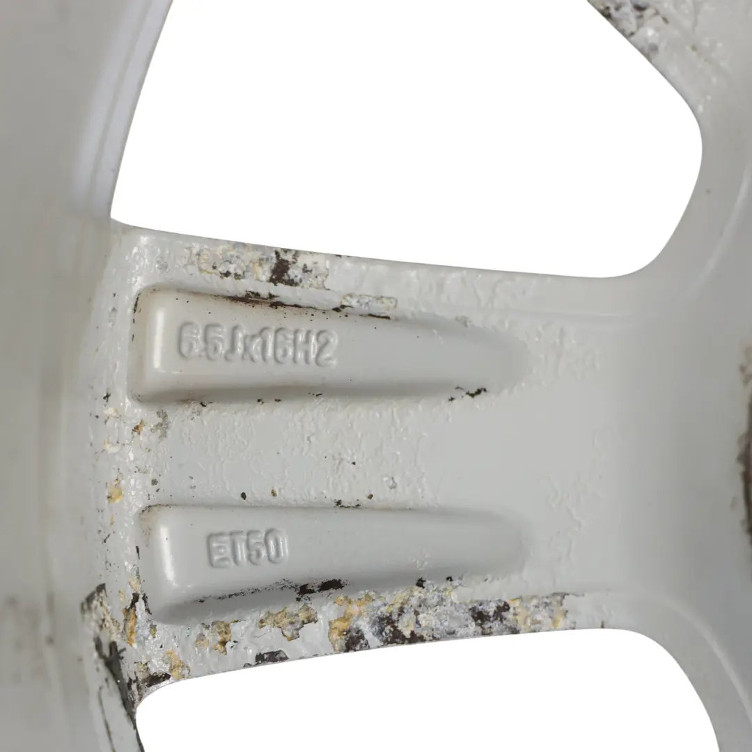 Audi A3 8P Felga Aluminiowa Srebrna 16" 6,5J ET:50 - SKU 8P0601025A-2 - Numer Części 8P0601025A