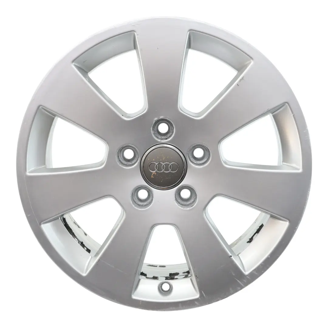 Alloy Rim 16" 6,5J ET:50 to Audi A3 8P Silver Wheel with Part number 8P0601025A Audi A3 8P Silver Wheel Alloy Rim 16" 6,5J ET:50 - SKU 8P0601025A-3 - Part number 8P0601025A