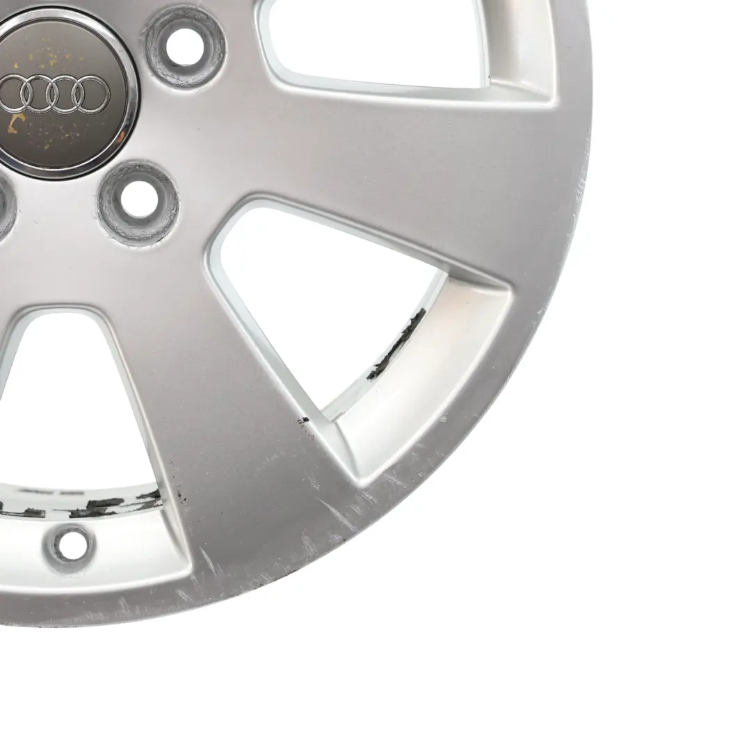 Alloy Rim 16" 6,5J ET:50 to Audi A3 8P Silver Wheel with Part number 8P0601025A Audi A3 8P Silver Wheel Alloy Rim 16" 6,5J ET:50 - SKU 8P0601025A-3 - Part number 8P0601025A