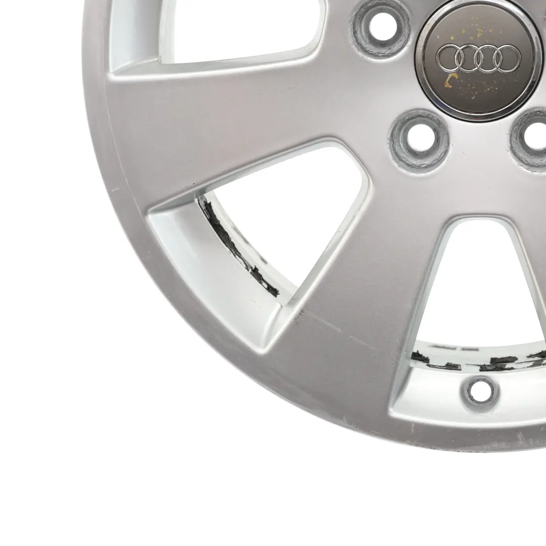Alloy Rim 16" 6,5J ET:50 to Audi A3 8P Silver Wheel with Part number 8P0601025A Audi A3 8P Silver Wheel Alloy Rim 16" 6,5J ET:50 - SKU 8P0601025A-3 - Part number 8P0601025A