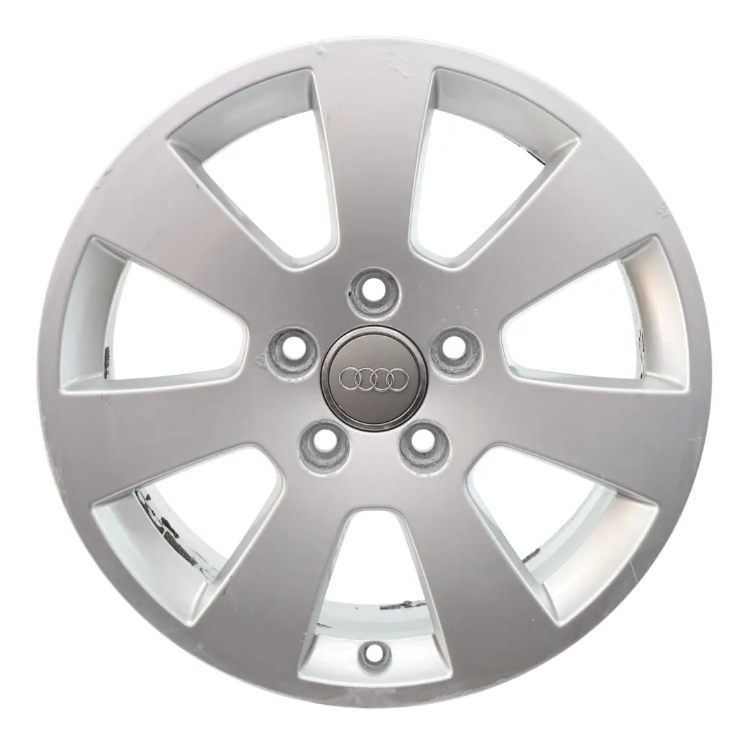 Alloy Rim 16" 6,5J ET:50 to Audi A3 8P Silver Wheel with Part number 8P0601025A Audi A3 8P Silver Wheel Alloy Rim 16" 6,5J ET:50 - SKU 8P0601025A-4 - Part number 8P0601025A