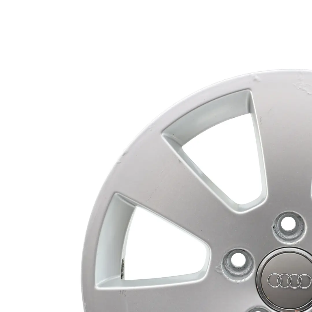 Alloy Rim 16" 6,5J ET:50 to Audi A3 8P Silver Wheel with Part number 8P0601025A Audi A3 8P Silver Wheel Alloy Rim 16" 6,5J ET:50 - SKU 8P0601025A-4 - Part number 8P0601025A