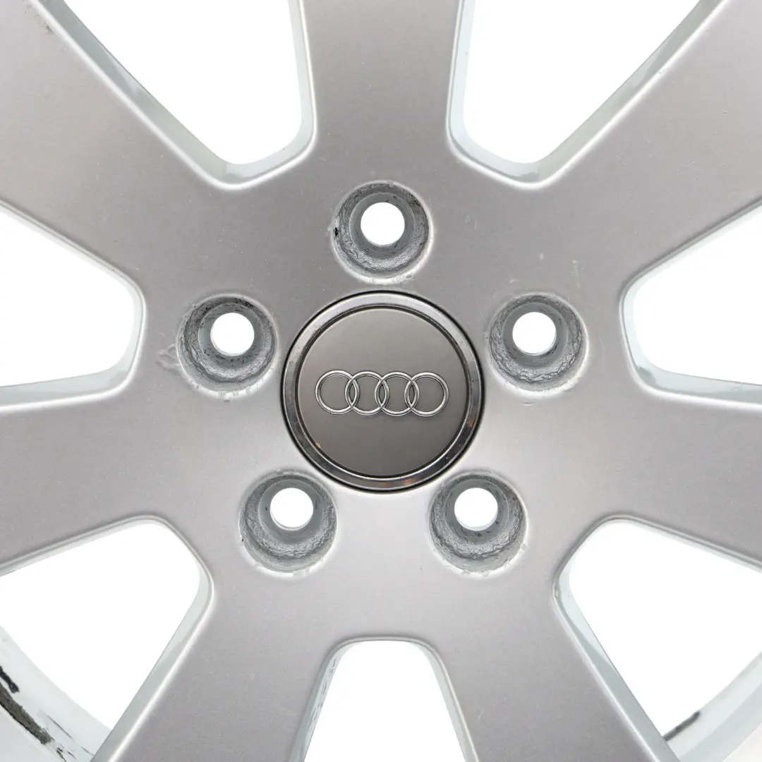 Alloy Rim 16" 6,5J ET:50 to Audi A3 8P Silver Wheel with Part number 8P0601025A Audi A3 8P Silver Wheel Alloy Rim 16" 6,5J ET:50 - SKU 8P0601025A-4 - Part number 8P0601025A