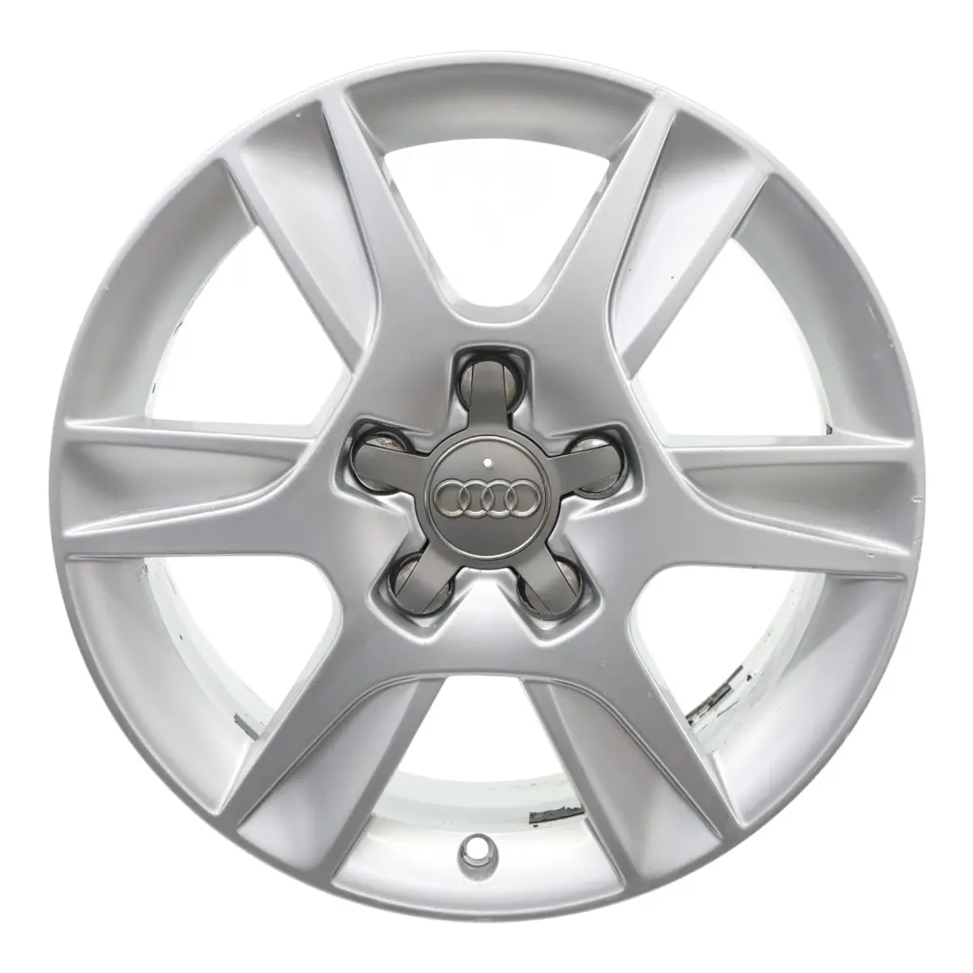 Silberne Alufelge 16" 6,5J ET:50 6-Speichen für Audi A3 8P mit Teilenummer 8P0601025AN Audi A3 8P Silberne Alufelge 16" 6,5J ET:50 6-Speichen - SKU 8P0601025AN-1 - Teilenummer 8P0601025AN