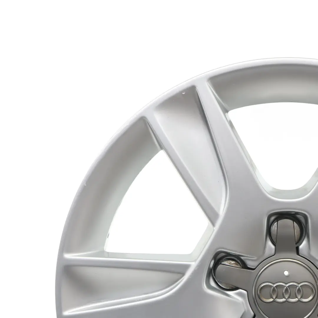 Audi A3 8P Felga Aluminiowa Srebrna 16" 6,5J ET:50 6-Ramienna - SKU 8P0601025AN-1 - Numer Części 8P0601025AN