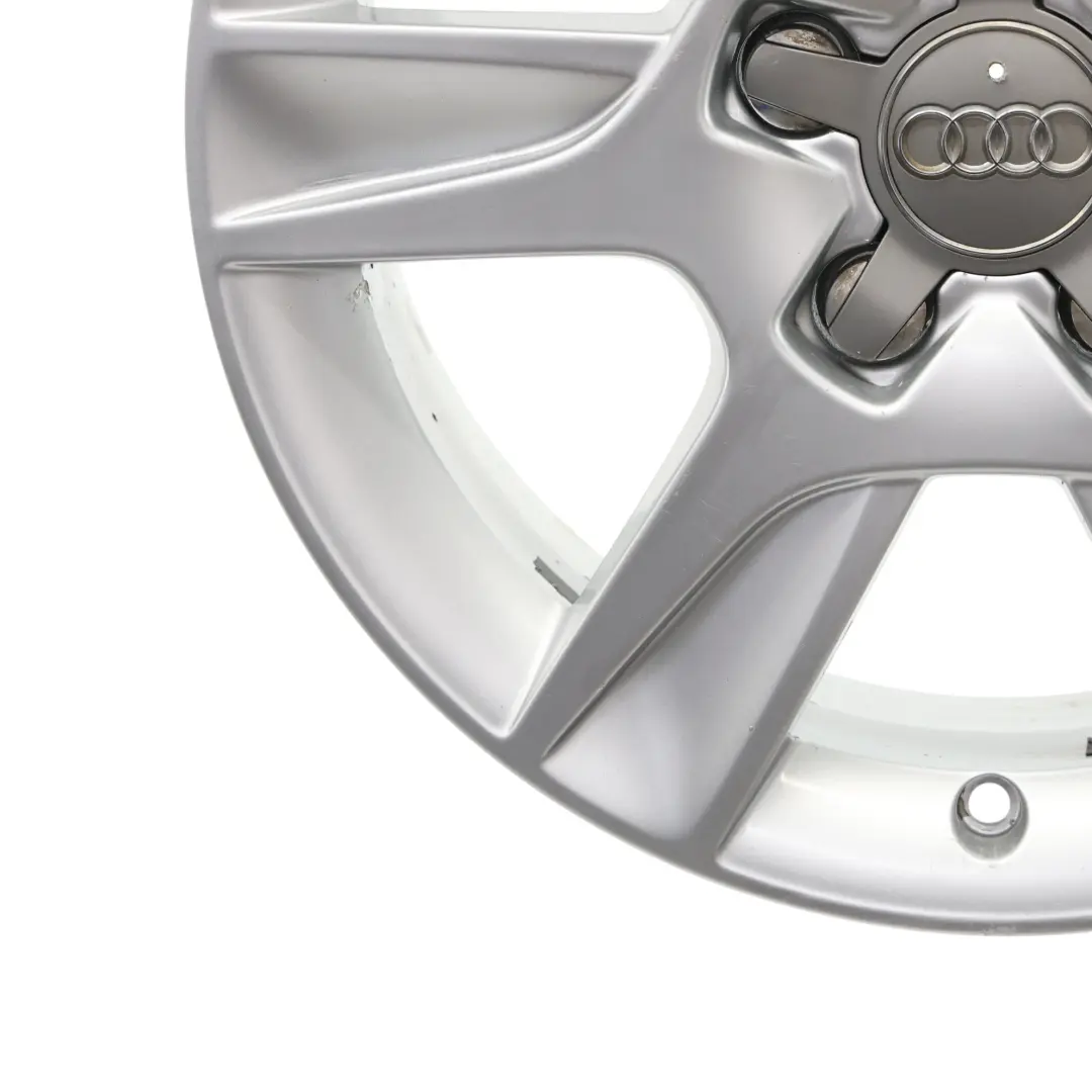 Audi A3 8P Jante En Alliage Argenté 16" 6,5J ET:50 6 Branches - SKU 8P0601025AN-1 - Numéro de pièce 8P0601025AN