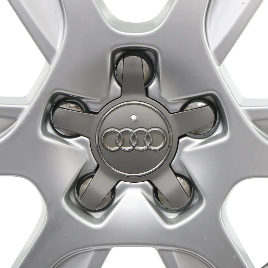 Audi A3 8P Silberne Alufelge 16" 6,5J ET:50 6-Speichen - SKU 8P0601025AN-1 - Teilenummer 8P0601025AN