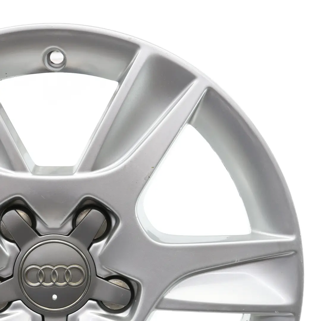 Audi A3 8P Jante En Alliage Argenté 16" 6,5J ET:50 6 Branches - SKU 8P0601025AN-2 - Numéro de pièce 8P0601025AN