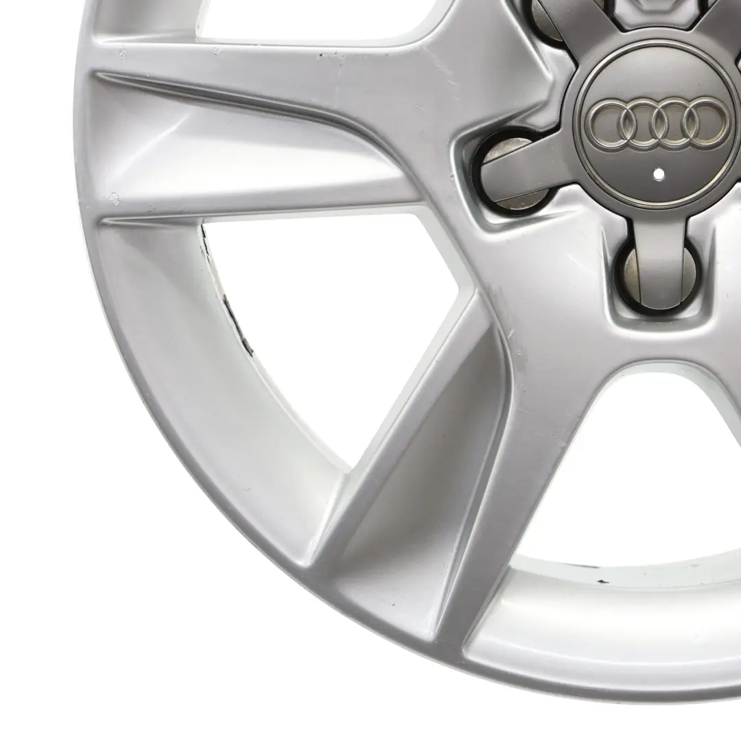 Audi A3 8P Jante En Alliage Argenté 16" 6,5J ET:50 6 Branches - SKU 8P0601025AN-2 - Numéro de pièce 8P0601025AN