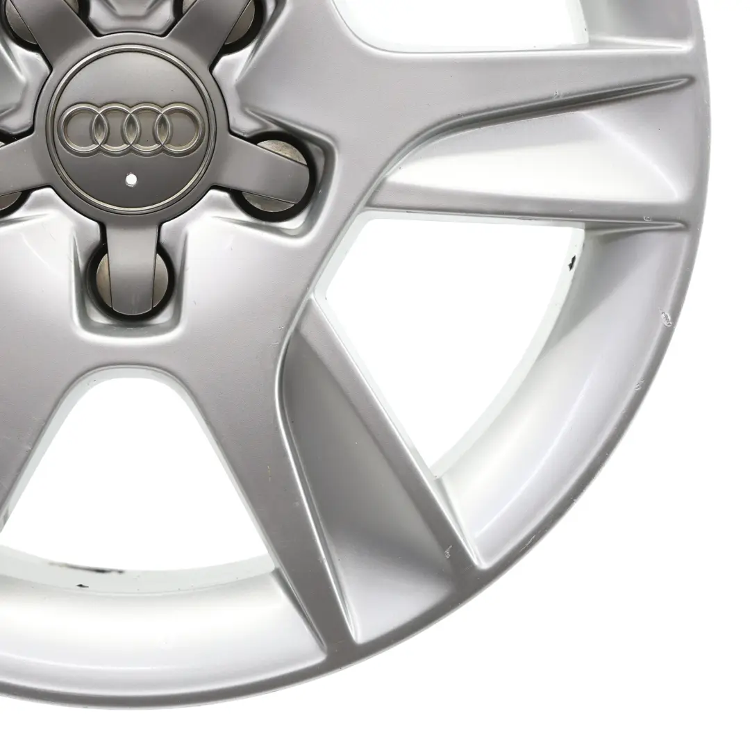 Silberne Alufelge 16" 6,5J ET:50 6-Speichen für Audi A3 8P mit Teilenummer 8P0601025AN Audi A3 8P Silberne Alufelge 16" 6,5J ET:50 6-Speichen - SKU 8P0601025AN-2 - Teilenummer 8P0601025AN
