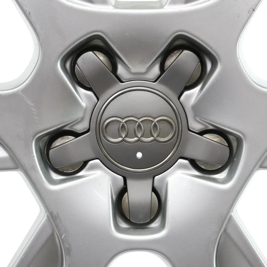 Audi A3 8P Jante En Alliage Argenté 16" 6,5J ET:50 6 Branches - SKU 8P0601025AN-2 - Numéro de pièce 8P0601025AN
