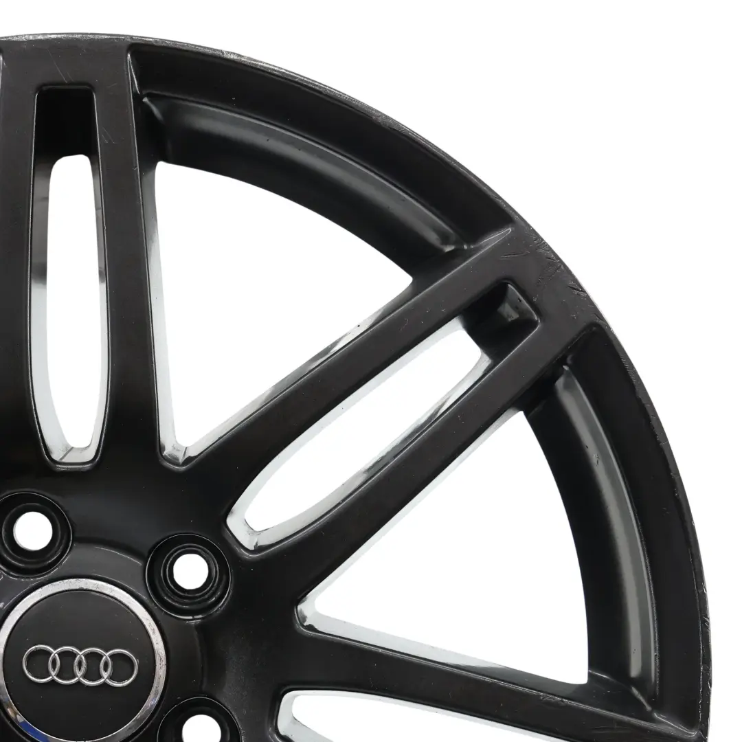 Jante Alliage Noire 18" 7,5J ET:54 Audi A3 8P - SKU 8P0601025BA-2 - Numéro de pièce 8P0601025BA