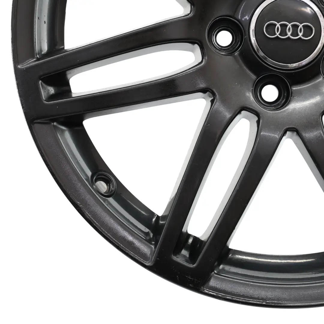 Jante Alliage Noire 18" 7,5J ET:54 Audi A3 8P - SKU 8P0601025BA-2 - Numéro de pièce 8P0601025BA