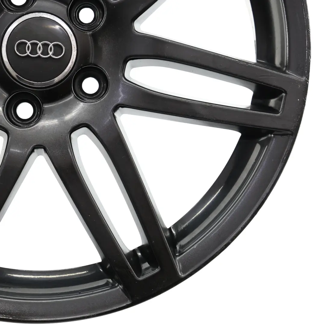 Jante Alliage Noire 18" 7,5J ET:54 Audi A3 8P - SKU 8P0601025BA-2 - Numéro de pièce 8P0601025BA