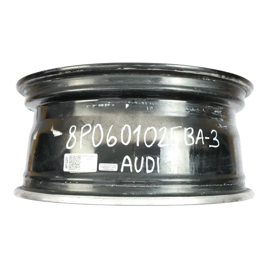 Leicht Metall Felge Schwarz 18" 7,5J ET:54 Audi A3 8P - SKU 8P0601025BA-3 - Teilenummer 8P0601025BA