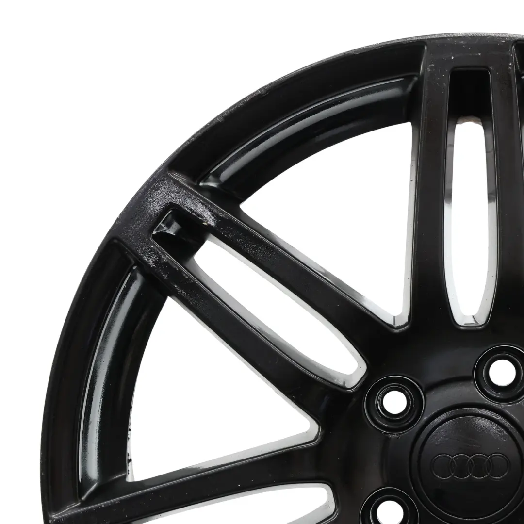 Leicht Metall Felge Schwarz 18" 7,5J ET:54 Audi A3 8P - SKU 8P0601025BA-3 - Teilenummer 8P0601025BA