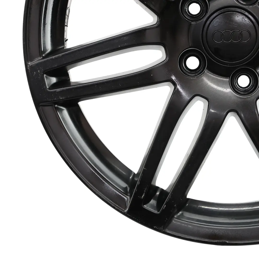 Leicht Metall Felge Schwarz 18" 7,5J ET:54 Audi A3 8P - SKU 8P0601025BA-3 - Teilenummer 8P0601025BA