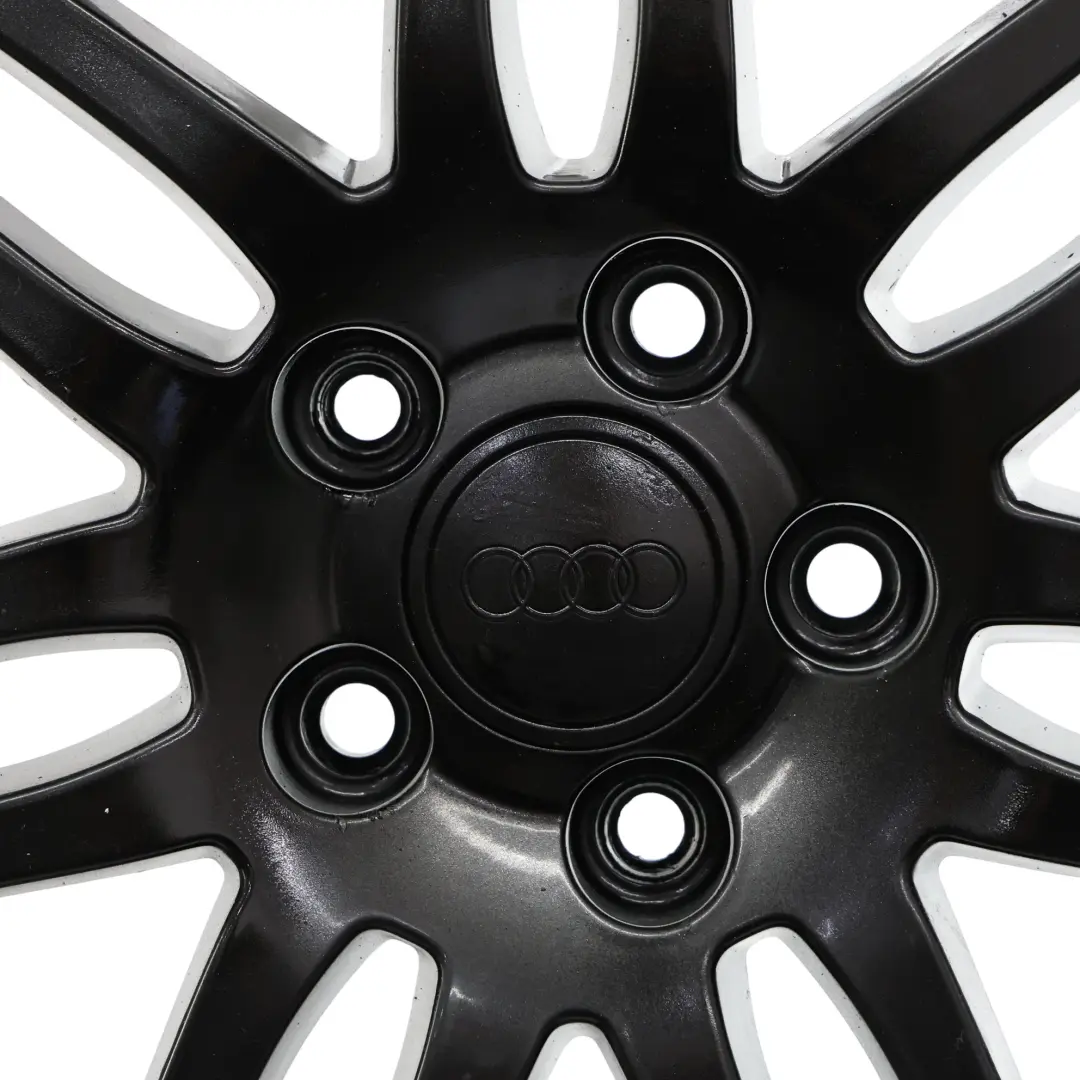 Leicht Metall Felge Schwarz 18" 7,5J ET:54 Audi A3 8P - SKU 8P0601025BA-3 - Teilenummer 8P0601025BA