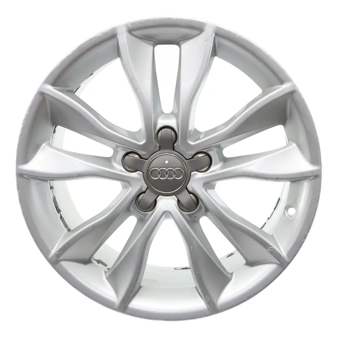 Audi A3 8P Cerchio Lega Argento 17" 7,5J ET:56 Stella Doppio Raggio - SKU 8P0601025CC-1 - Numero di parte 8P0601025CC