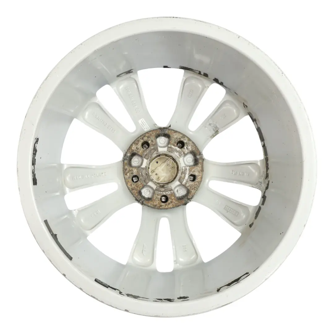  Llanta aleación plateada Audi A3 8P 17" 7,5J ET:56 Star Double Spoke - SKU 8P0601025CC-1 - Número de pieza 8P0601025CC