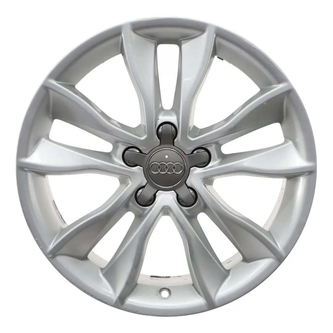 Audi A3 8P Argento Cerchio lega 17" 7,5J ET:56 Stella a doppie razze - SKU 8P0601025CC-2 - Numero di parte 8P0601025CC