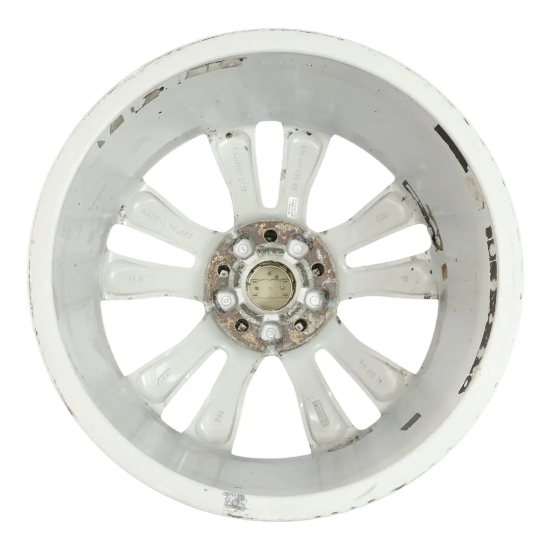 Alloy Rim 17" 7,5J ET:56 Star Double Spoke to Audi A3 8P Silver Wheel with Part number 8P0601025CC Audi A3 8P Silver Wheel Alloy Rim 17" 7,5J ET:56 Star Double Spoke - SKU 8P0601025CC-2 - Part number 8P0601025CC