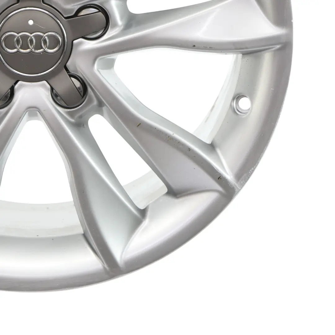 Alloy Rim 17" 7,5J ET:56 Star Double Spoke to Audi A3 8P Silver Wheel with Part number 8P0601025CC Audi A3 8P Silver Wheel Alloy Rim 17" 7,5J ET:56 Star Double Spoke - SKU 8P0601025CC-2 - Part number 8P0601025CC