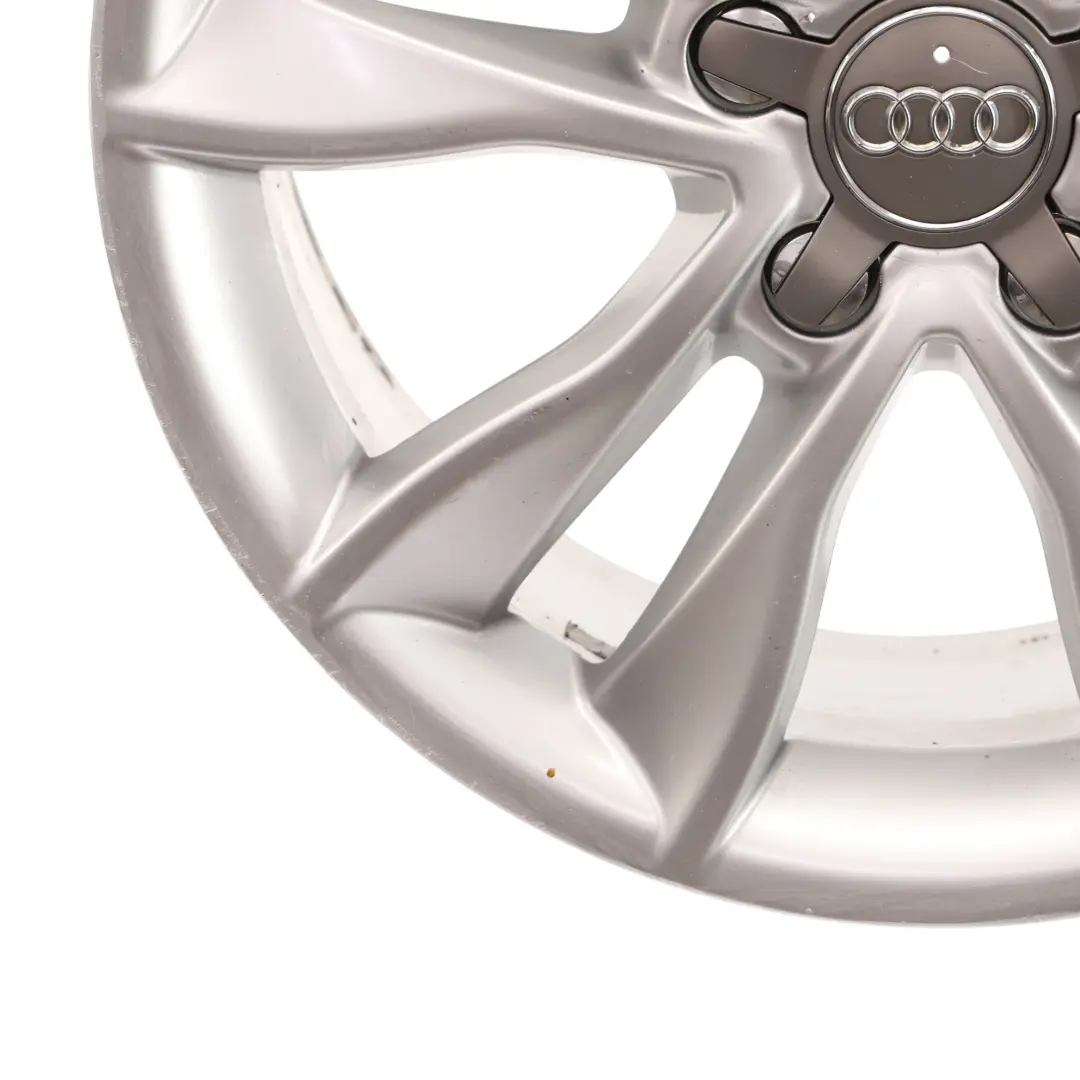 Alloy Rim 17" 7,5J ET:56 Star Double Spoke to Audi A3 8P Silver Wheel with Part number 8P0601025CC Audi A3 8P Silver Wheel Alloy Rim 17" 7,5J ET:56 Star Double Spoke - SKU 8P0601025CC-2 - Part number 8P0601025CC