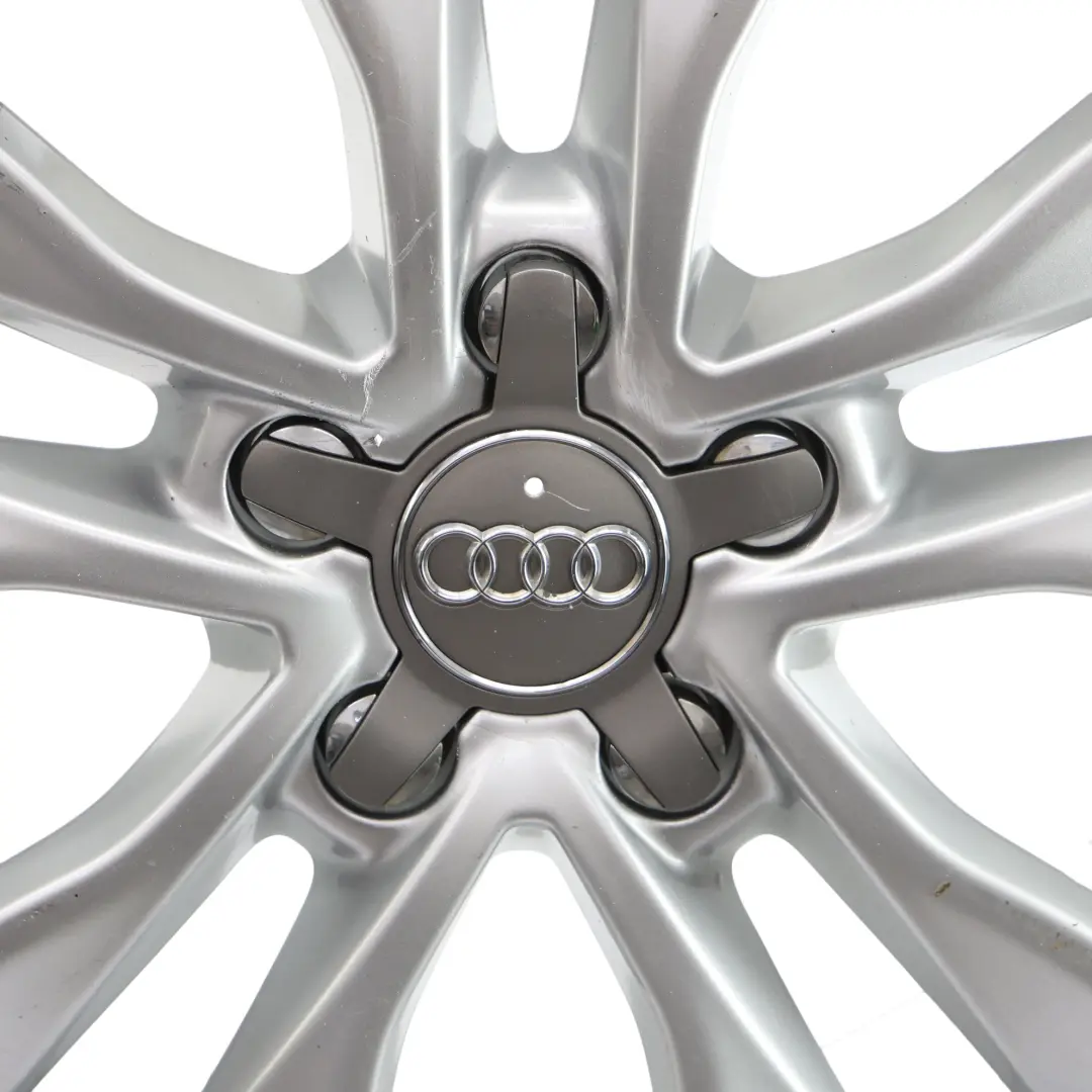 Audi A3 8P Llanta aleación plateada 17" 7,5J ET:56 Star Double Spoke - SKU 8P0601025CC-2 - Número de pieza 8P0601025CC
