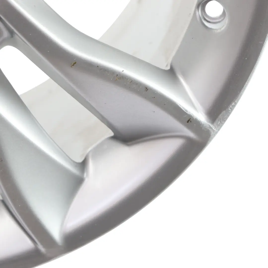 Audi A3 8P Silberne Alufelge 17" 7,5J ET:56 Stern Doppelspeiche - SKU 8P0601025CC-2 - Teilenummer 8P0601025CC