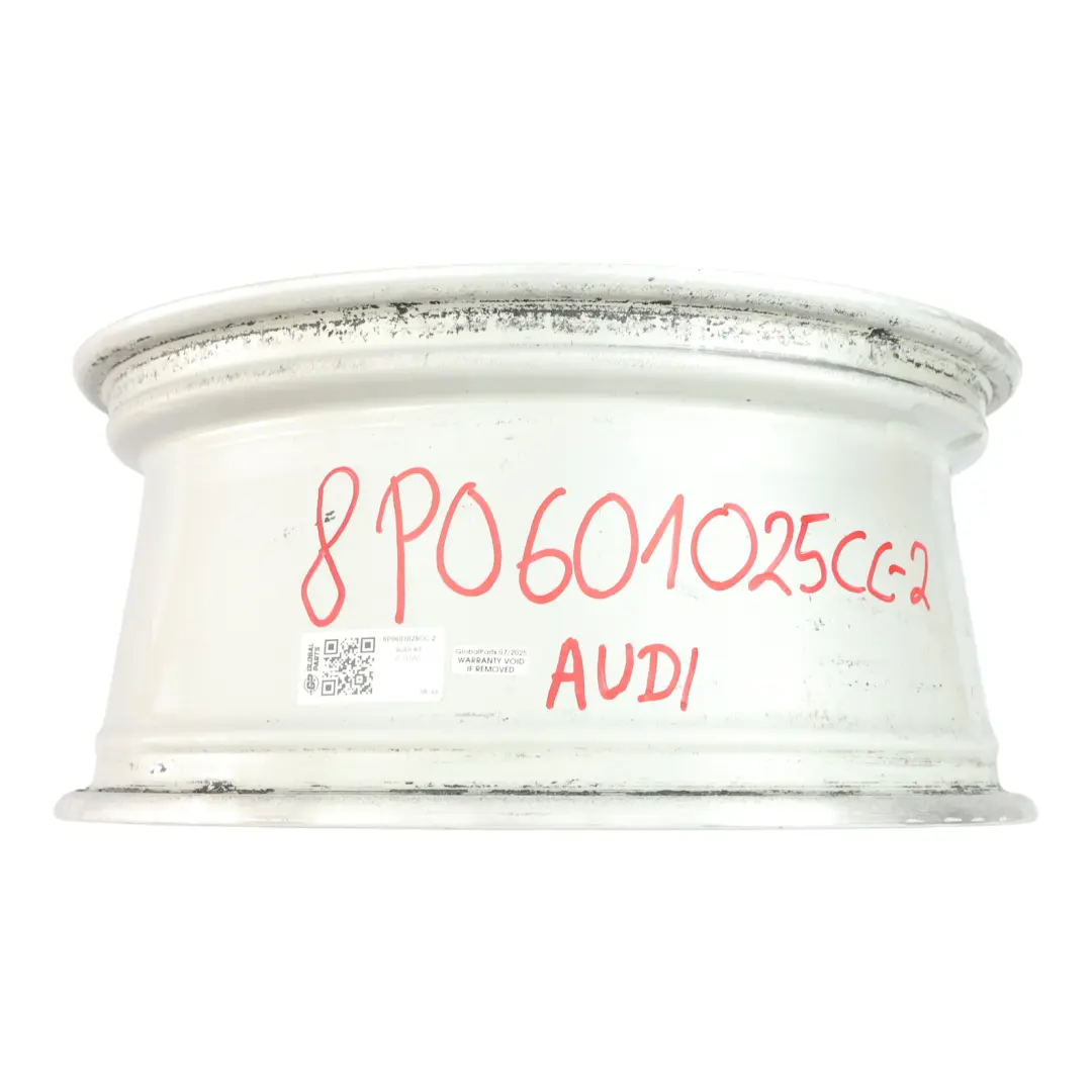 Audi A3 8P Jante argentée en alliage 17" 7,5J ET:56 - SKU 8P0601025CC-2 - Numéro de pièce 8P0601025CC