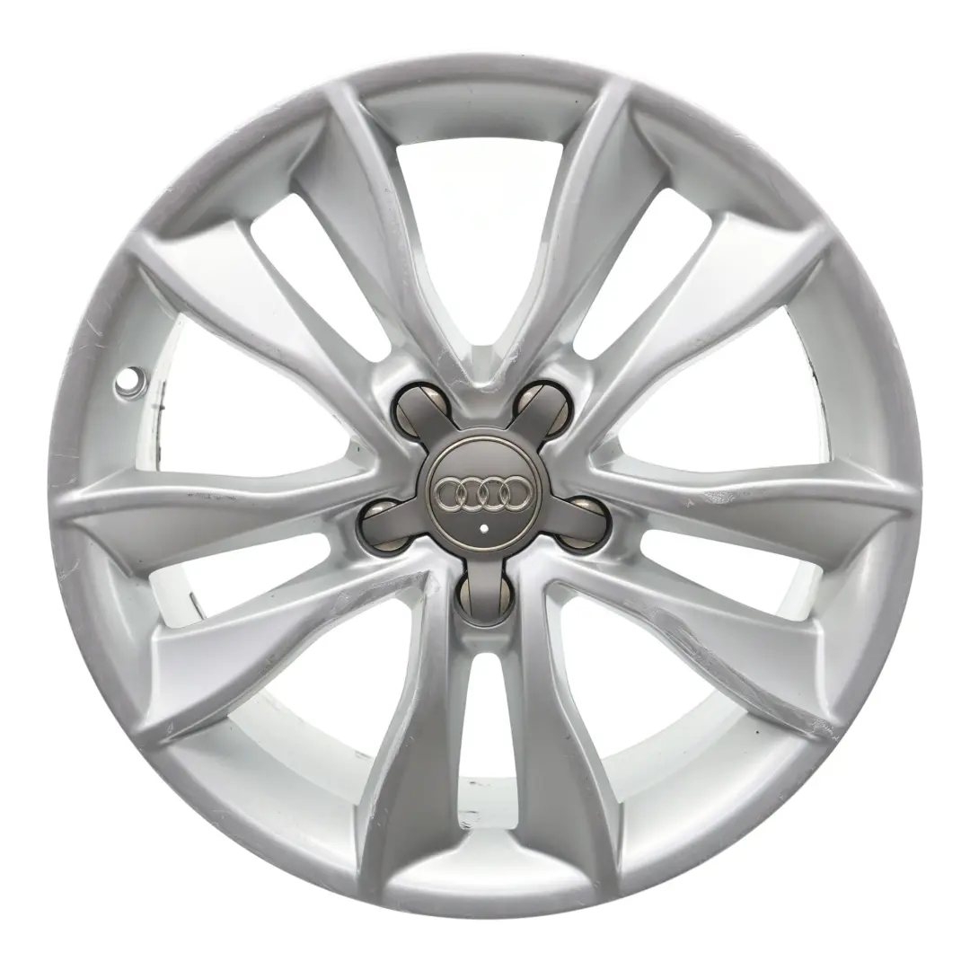 Alloy Rim 17" 7,5J ET:56 Star Double Spoke to Audi A3 8P Silver Wheel with Part number 8P0601025CC Audi A3 8P Silver Wheel Alloy Rim 17" 7,5J ET:56 Star Double Spoke - SKU 8P0601025CC-3 - Part number 8P0601025CC
